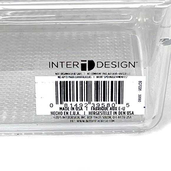 Clear Acrylic 3 Compartment Organizing Trays - 6 - Picture 6 of 6